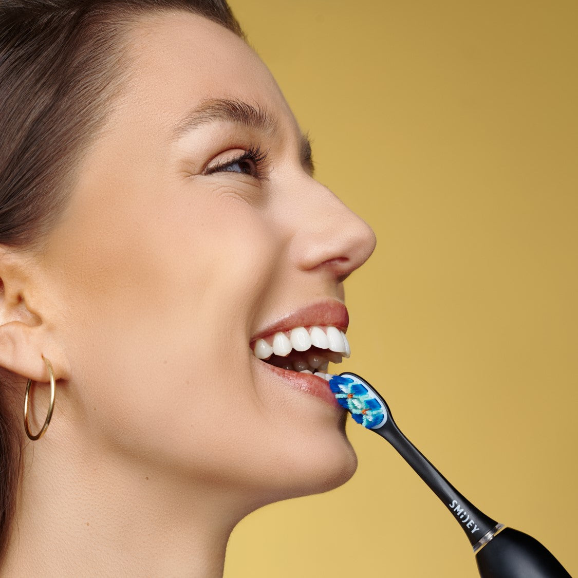 2-smiley-prowhite-black  Насадки для зубной щетки насадки на зубную щетку насадки на электрощетку насадки на електричну щітку насадка на електричну зубну щітку