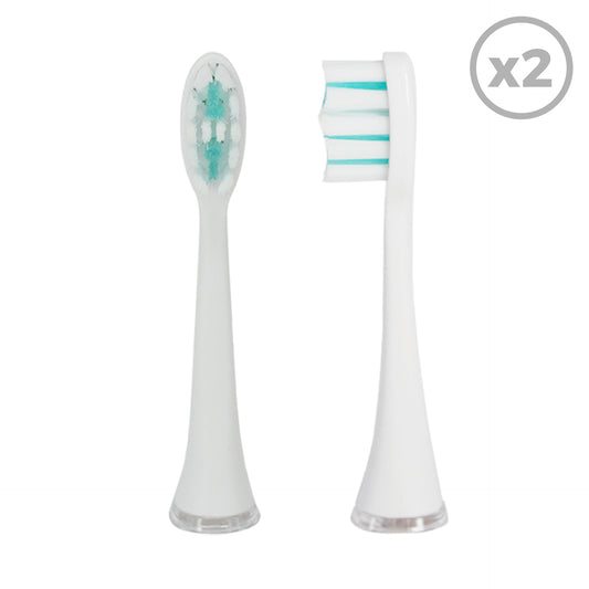 2-daily-clean-smiley-pro-white Насадки для зубной щетки насадки на зубную щетку насадки на электрощетку насадки на електричну щітку насадка на електричну зубну щітку