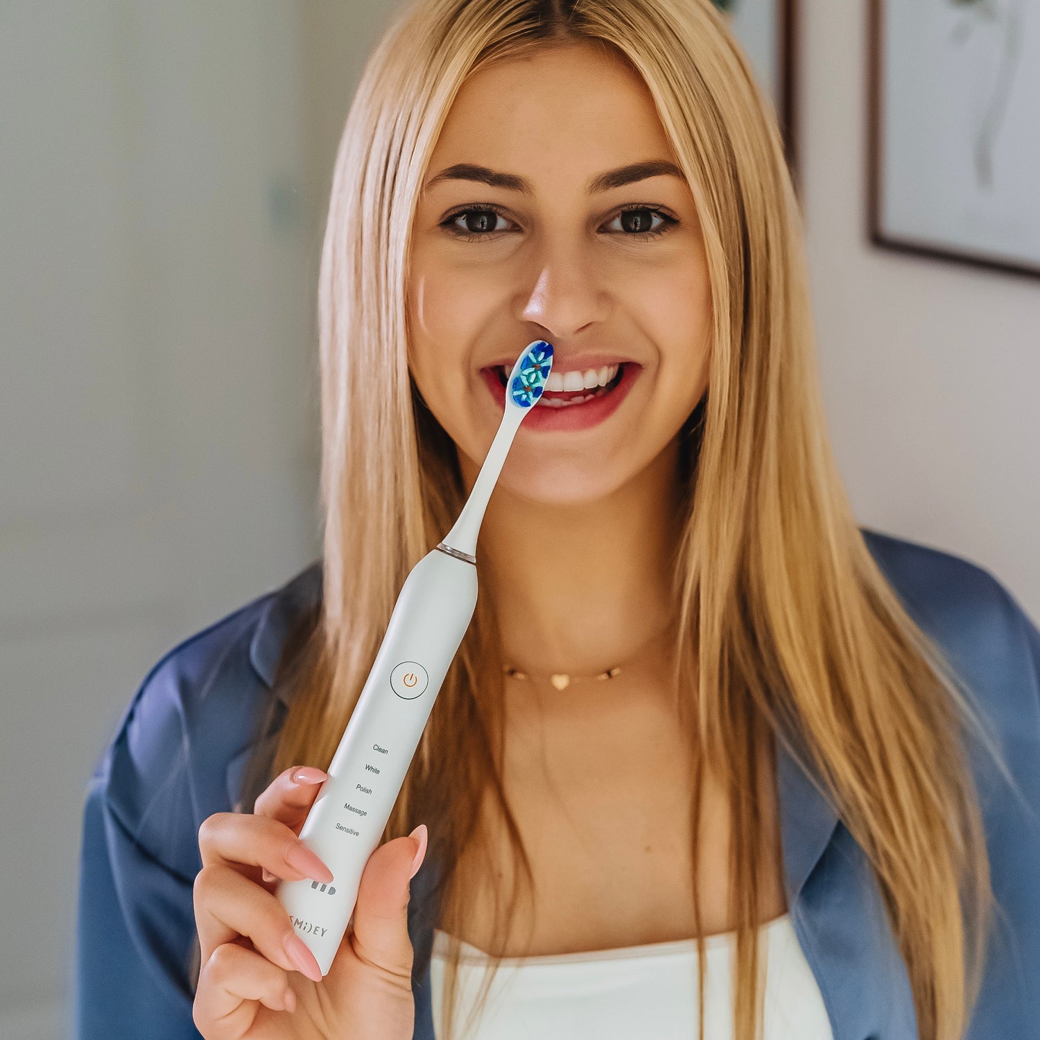4-smiley-prowhite-white  Насадки для зубной щетки насадки на зубную щетку насадки на электрощетку насадки на електричну щітку насадка на електричну зубну щітку