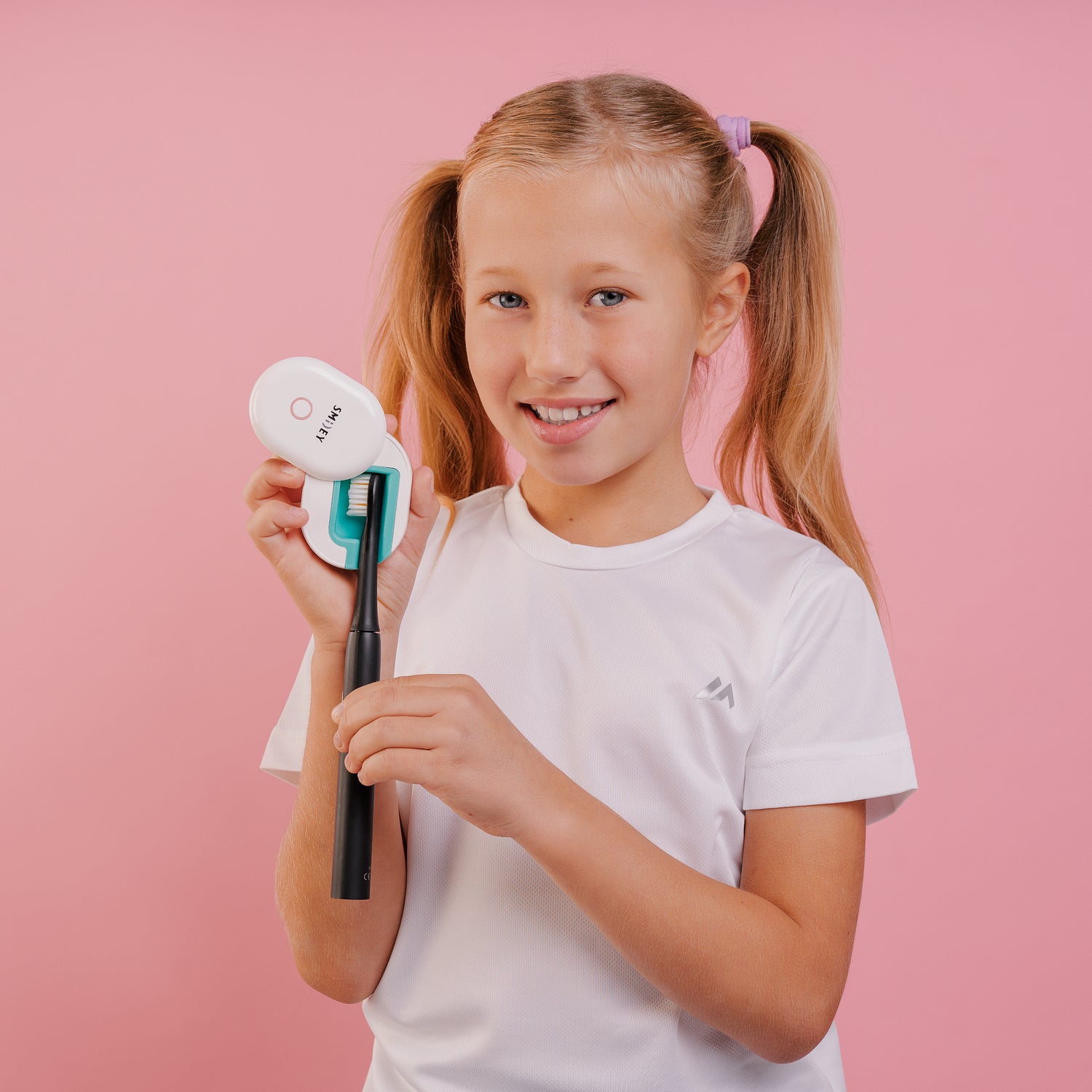 детская электрическая зубная щетка Smiley Light черная купити дитячу електричну зубну щітку купить детскую электрическую зубную щетку електрична зубна щітка дитяча купить электрощетку детскую детская электрическая зубная щетка