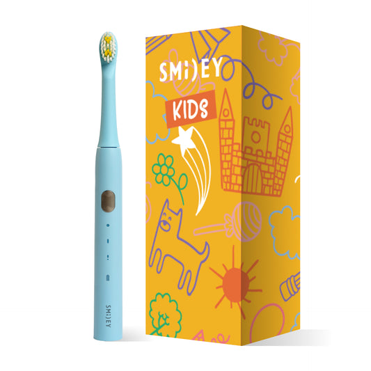 детская электрическая зубная щетка Smiley Light синяя купити дитячу електричну зубну щітку електрична зубна щітка дитяча купить детскую электрическую зубную щетку купить электрощетку детскую электрощетка детская