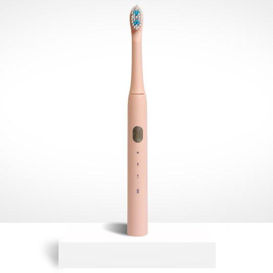 Электрическая зубная щетка Smiley Light Pink розовая купить электро зубную щетку купить электрическую зубную щетку купить зубную электрощетку купити електричну зубну щітку електрична зубна щітка купити